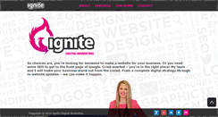 Desktop Screenshot of ignitedigitalmarketing.com.au