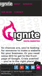 Mobile Screenshot of ignitedigitalmarketing.com.au